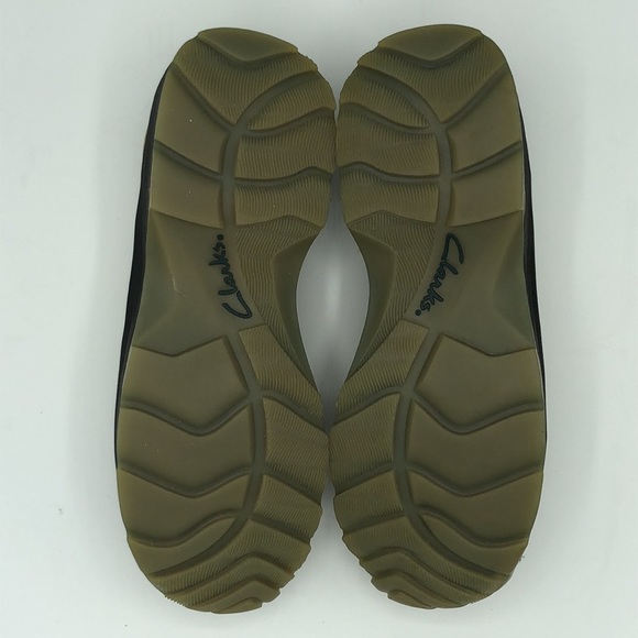 Clarks Leather Tan Flat Loafer Size 7 1/2 NWOT - Picture 5 of 13